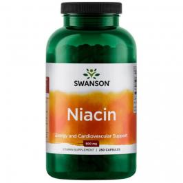 Ниацин Niacin 500 mg  от Swanson  (250 капсул)