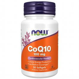 Коэнзим CoQ10 100 мг от NOW (50 капсул)