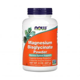 Магний Magnesium Bisglycinate Powder от Now (227 g)
