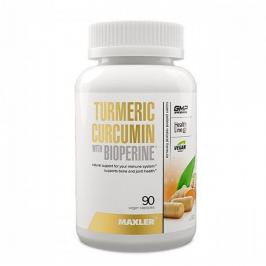 Куркумин Turmeric Curcumin with Bioperine от Maxler ( 90caps)